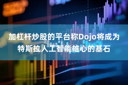 加杠杆炒股的平台称Dojo将成为特斯拉人工智能雄心的基石
